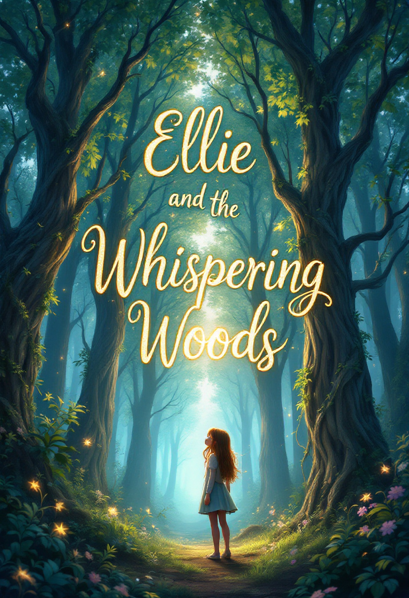 Ellie and the Whispering Woods — AI Tale cover