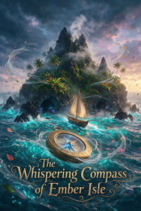 The Whispering Compass of Ember Isle — AI Tale cover